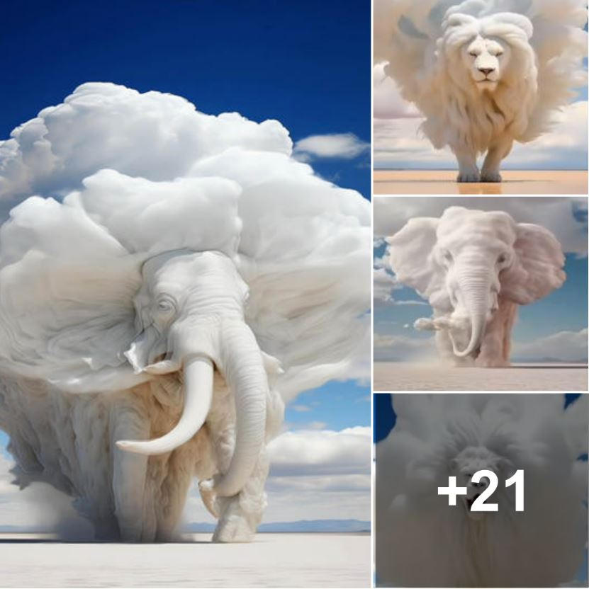 Clouds Sculpting Gigantic Creatures: Captivating Imagery of Thundercloud Formation