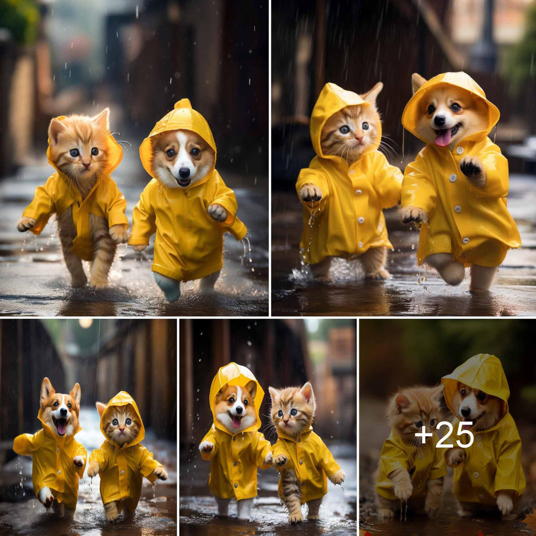 The Endearing Bond Between a Dog and a Cat, Winning Hearts Everywhere