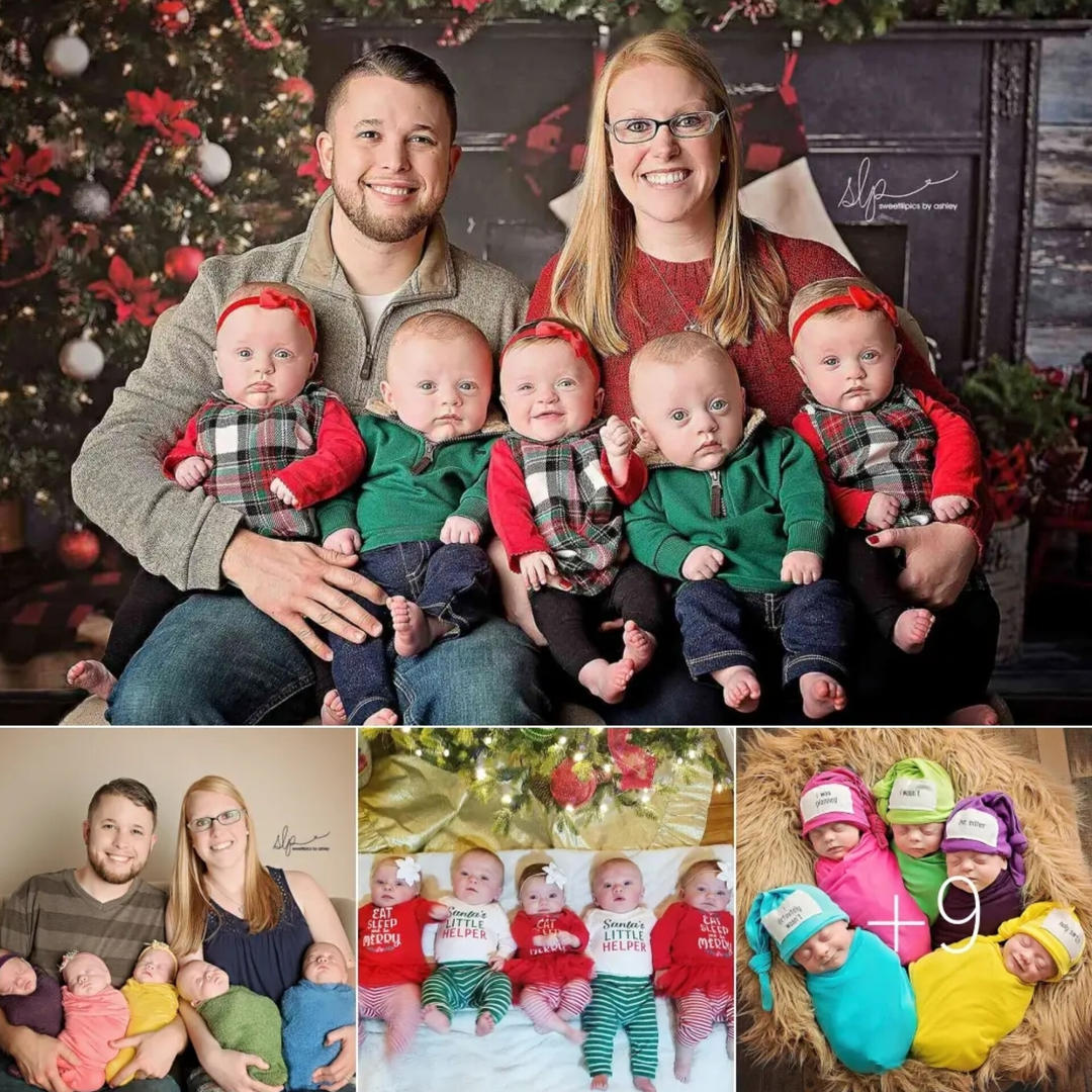 Magical Christmas: Brianna and Jordan Driskell’s Joy-filled Journey to Parenthood With Their Five Adorable Children in Wonderful Family Photos