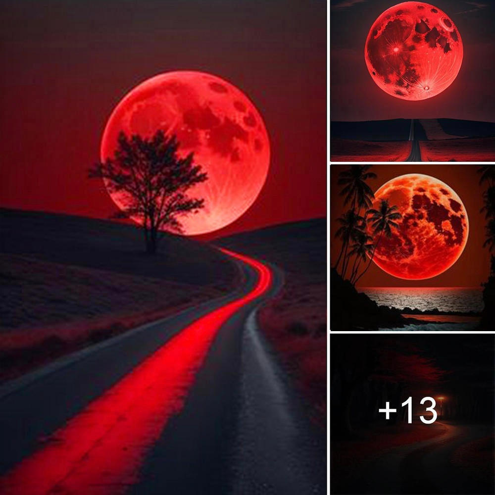 Eагtһ’s Hidden Gems: The Radiant Red Sun Over the Mountains