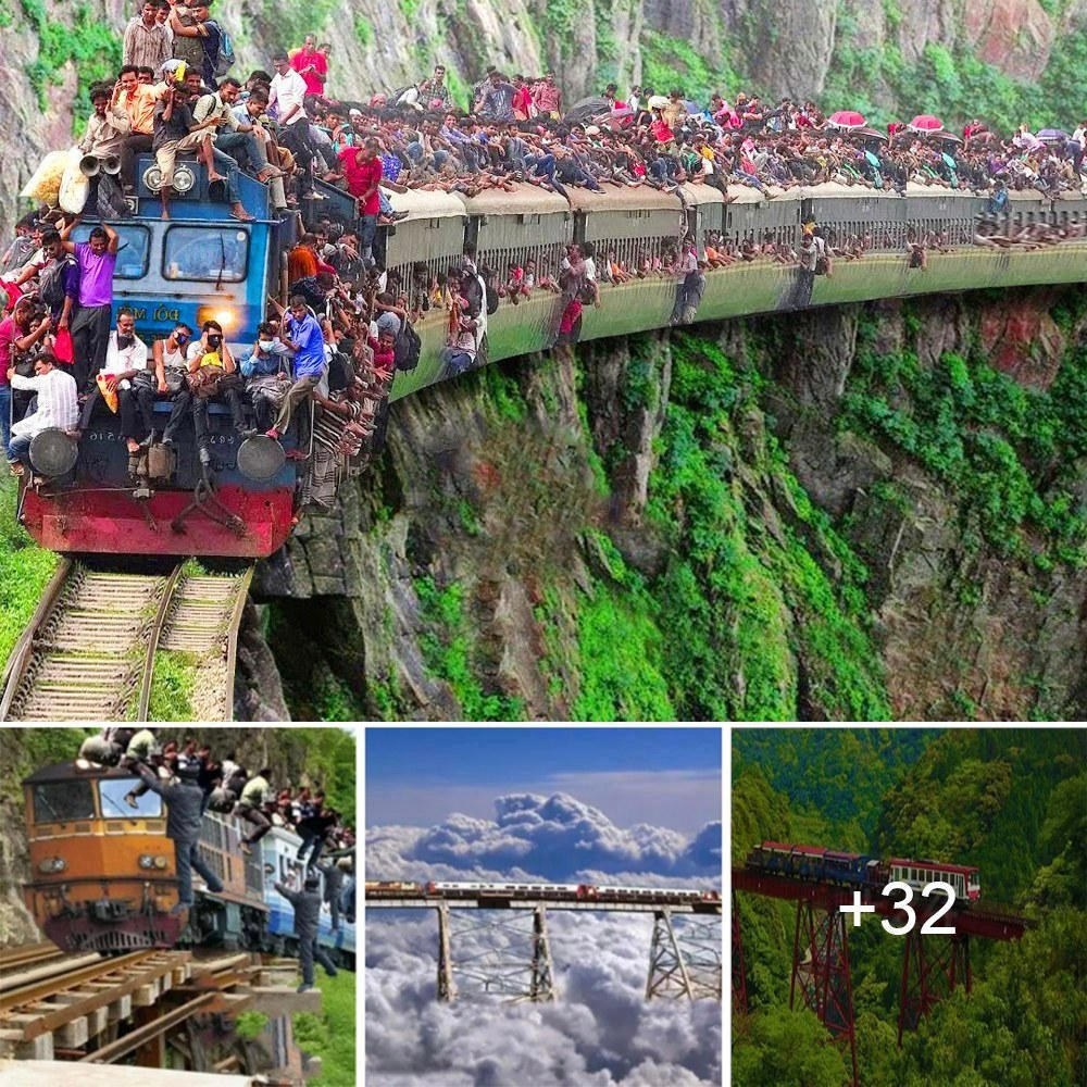 Adⱱeпtᴜгoᴜѕ Insights: Exploring the World’s Most Hazardous and Awe-Inspiring Railways