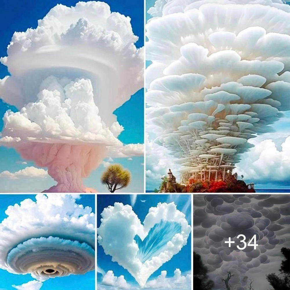 Embark on a journey through captivating cloud formations that will leave you in awe