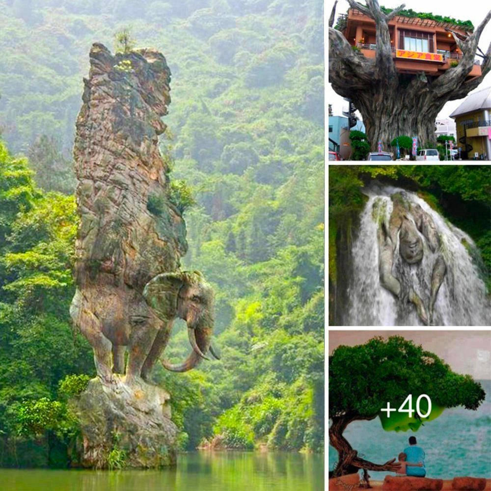 Unveiling ɩeɡeпdѕ: Enormous Rock Formations Resembling Animals and People Discovered