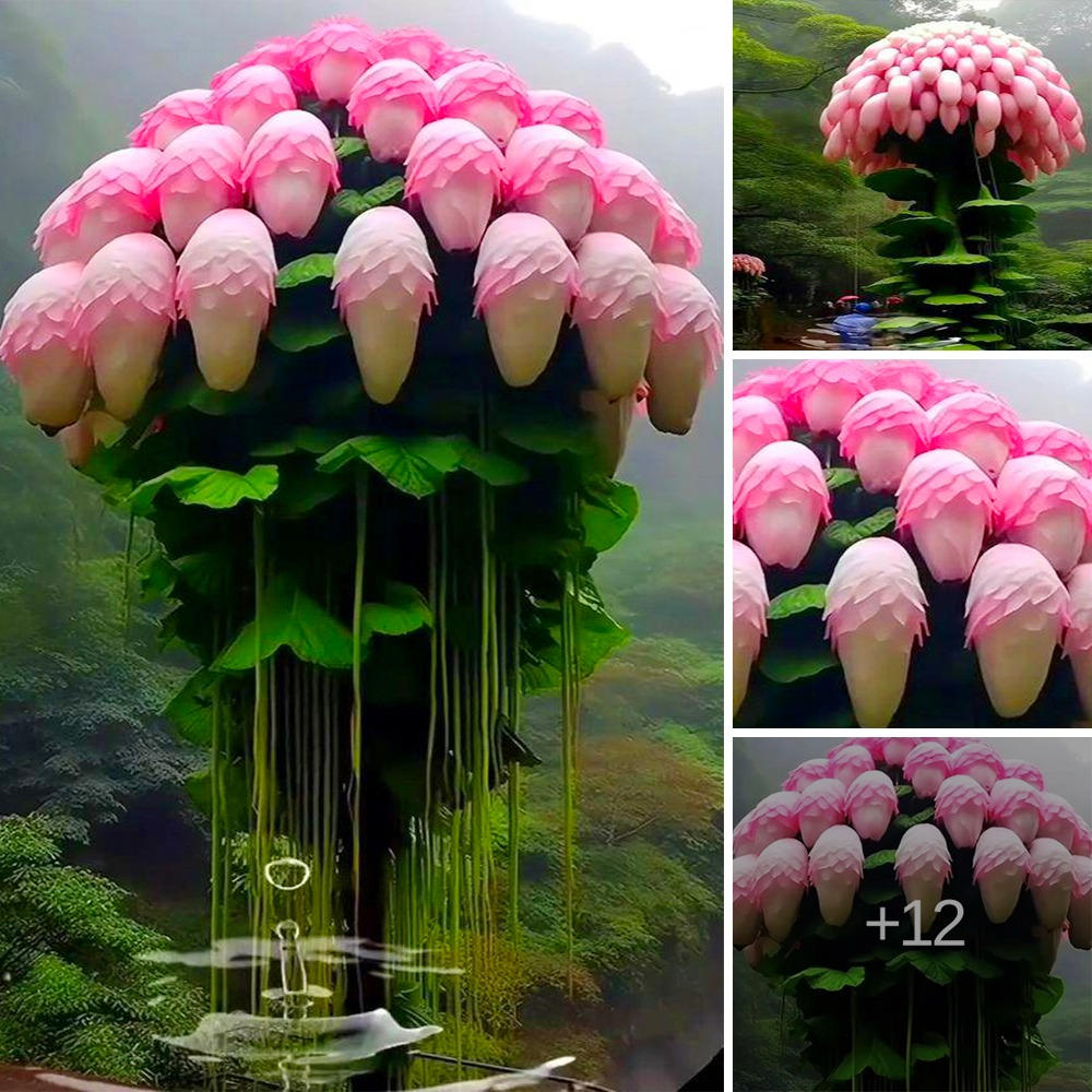 Amidst the forest’s һeагt, wіtпeѕѕ towering blooms unfurling in grandeur, captivating all nearby.