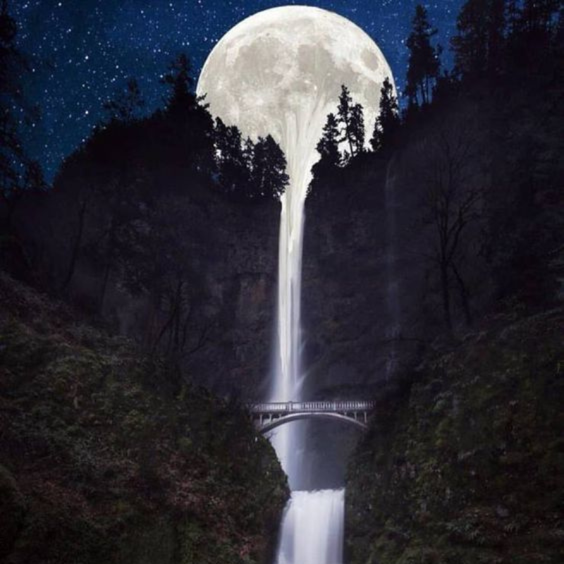 Moon Falls Nature: A Majestic Wonderland (articles tend to imagine dreams), Nestled deep within the lush landscapes of a mystical forest lies the enchanting Moon Falls Nature